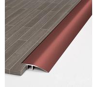 Aluminum Floor Transition Threshold Strip丨for Doorway Ramp Tiles Laminate Planks Edge Trim, Bridge The Height Gap Between 0.3-1.3 Inches(Red,W4.2cm)