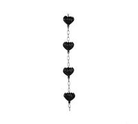 Aluminum Flower Rain Chain Decorative Gutter Downspout For Garden