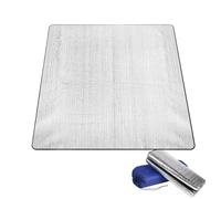 Aluminum Foam Foil Mat,78.7x78.7 Inch Large Insulation Pad - Camping Sleeping Pad - for Campers Hikers Women Backpacking Hiking Beach Home Music Festival Car Living Room Study