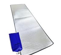 Aluminum Foam sleeping mat for camping 100x200 cm insulating mats thermal Blanket foldable tent mat floor pad of aluminum foil reflect heat, ultralight