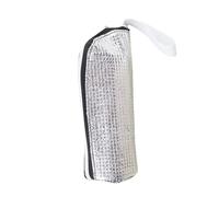 Aluminum Foil Bottle Cover - Thermal Insulated Water B0ttle Sleeve | Pearl Cotton Watter Bottle Cover | Camping Sport Fitness Pouch for Kitchen Traveling Classes Outings Beach Outdoor Biking
