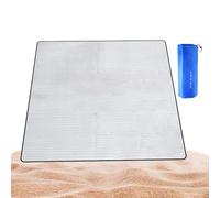 Aluminum Foil Camping Mat - Waterproof Tent Underlay | Thermal Sleeping Mat For Outdoor Activities - For Camper Hikers Women Lawn Garden Park Backpacking Hiking Music Festival Picnic And Pray