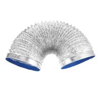 Aluminum Foil Duct Hose Flexible Non Insulated Silver