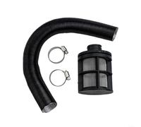 Aluminum Foil Duct Pipe 25mm for Air Diesel Parking Heater, Hose Clip for Enhanced Safety