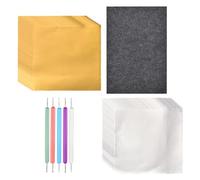Aluminum Foil Embossing Set Double-Sided Educational | Aluminum Foil Sheets Crafting Kit for Engraving Classroom Home Décor Holiday Greeting Cards Students Adults Kids