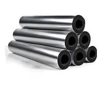 Aluminum Foil Foam Pipe Insulation - 22-219mm ID Black Insulating Covers for Outdoor Water Pipes AC Units Exercise Equipment - & Efficient Insulation Solutions
