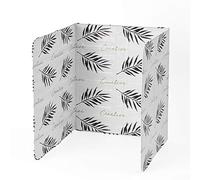 Aluminum Foil Oil Splash Guard Keeps Your Kitchen Surfaces Safe from Hot Grease and Splatter (Leaves)