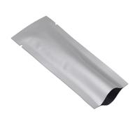 Aluminum Foil Pouches, 100 Pack Vacuum Heat Sealable Aluminum Foil Home Storage Pouches Open Top Multiple Sizes(7x24cm)