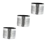 Aluminum foil range hood tube,3 Pcs Range Hood Exhaust Pipe Air Vent Tube Ventilation Hose Flexible Air Duct Hose Kitchen Vent Hose Aluminum