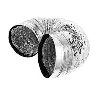 Aluminum foil range hood tube,3 Pcs Range Hood Exhaust Pipe Double-Layer Telescopic Duct Flexible Vent Hose Air Duct Vent Hose Flex Metallic Duct