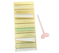 Aluminum Foil Roll Holder 3D Printed Case Nail Decals Storage Compact Organizing Accessory for Women Girls Students Bride Mother Collector Home St, yellow, Se référer au descriptif, Refer to