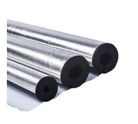 Aluminum Foil Rubber and Plastic Insulated Pipe, Freeze-Proof, Heat-Insulating, Fire-Retardant, Insulation Cotton, 1 Meter(89mm*20mm*1m)