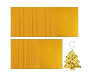 Aluminum Foil Sheets - Heavy Duty Squares, Embossing Craft Metal | Premium Creative Sheet Crafting Medium, Advanced Decorative Metalworking Emboss Card Fabrication Panels Design for Holiday C