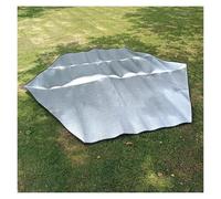 Aluminum Foil Sleeping Mattress Mat Pad Hexagonal Camping Mat Portable Waterproof for Outdoor Camping Hiking Travel Picnic(Diameter 260 cm)