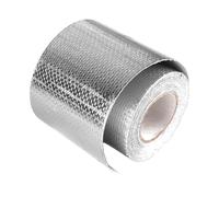 Aluminum Foil Tape - Heat Resistant Duct Seal | Heavy Duty Waterproof Adhesive | High Temperature Resistant Tapes for Car Exhaust Pipes Hvac Systems Industrial Sealing Patching Insulation
