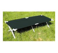 Aluminum Folding Bed Black Camping Bed Camping Cot Bed