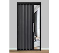Aluminum Folding Door Internal Doors Room Divider Accordion Doors with Lock Key & Hardware(38x80in(96x203cm))