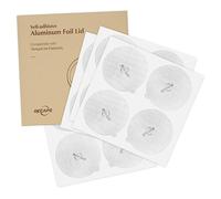 Aluminum Foli Lids for Reusable Capsules, Coffee Foil Seals, Coffee Pod Foli Lids Compatible with Nespresso Vertuo Pods 500PCS 62mm