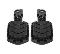 Aluminum Foot Pegs For CFMOTO CF MOTO 450MT MT450 MT 450 2021-25 Foot Pedals Motorcycle Adjustable Footrest Front Pegs Billet Wide Footpeg Passenger Footrest(Black With Cover)