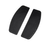 Aluminum Foot Pegs For Touring Electra Road For Street Glide Road King For Softail For Dyna Motorcycle Hard Rubber Insert Footboards Foot Peg Rest Pedal Passenger Footrest