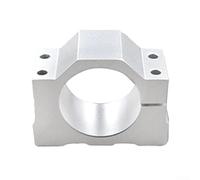Aluminum for CNC Spindle Motor Bracket Clamp for 40mm 45mm 52mm 65mm 80mm Motor Fixing Base, Alloy Mounting Bracket for Electric Spindle, Silver(45mm)