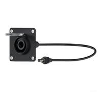 Aluminum for starlink for mini Wall Pass Through Kit DC Female Connector 12V-24V for Caravan Boat Trailer Outdoor for internet Setup