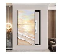 Aluminum Frame Decorative Cabinet for Meter & Breaker Box Cover, Removable Electrical Panel Decoration for Home & Attic - Stylish & Functional Solution