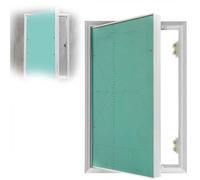 Aluminum Frame Inspection Hatch, Paintable Fire Rated Inspection Panel, Large Plasterboard Access Panel for Industrial/Residential/Office Building(60 x 80cm/24 x 32 in)