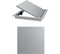 Aluminum Frame Magnetic Inspection Panel - Detachable, Multi Sizes Colors Wall Ceiling(Grey,10x12in/250x300mm)