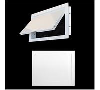 Aluminum Frame Magnetic Inspection Panel - Detachable, Multi Sizes Colors Wall Ceiling(White,10x12in/250x300mm)