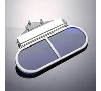 Aluminum Frame Welding Spectacles with Flip-Up Blue Lens, Heat-Resistant & Glare-Proof, for Industrial Safety (1 Pc)