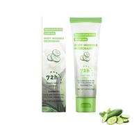 Aluminum-Free Women Body Deodorant Cream, Natural Botanical Extract Antiperspirant Deodorizer, No White Residue Body Odor Control Ointment for Underarm Full Body Use (Cucumber)