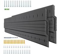 Aluminum French Cleat 30 inch, 2 Pairs Heavy Duty Z Picture Hanger