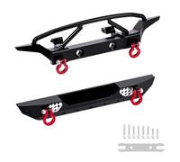 Aluminum Front and Rear Bumpers set for 1/24 RC Axial SCX24 for Je-ep JT Gladiator Upgrades