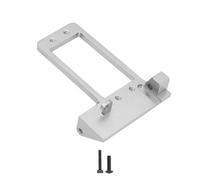 Aluminum Front Axle Servo Mount Compatible With 1 10 Scale RC Crawler Models For AR45P Portal Axle Low Center Of Gravity Chassis(Silver)