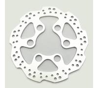 Aluminum Front Brake Rotor Brake Disk Silver for Losi 1/4 Promoto MX LOS262010
