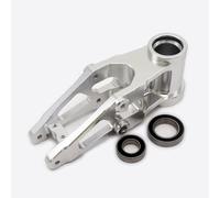 Aluminum Front Bulkhead Servo Mount with Bearings Silver for Losi 1/4 Promoto MX PM-MX/SM LOS261012