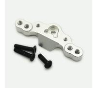 Aluminum Front Camber Block Front Upper Arm Tie Rod Mount Silver for Losi 1/18 Mini-T 2.0 Mini-B LOS214005
