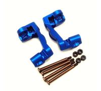 Aluminum Front Caster Blocks C Hubs Blue for Traxxas Mini Maxx Rally VXL Slash 4x4 XRT 10732 10733