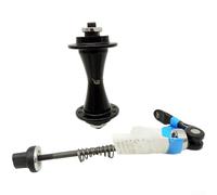 Aluminum Front Hub 20H 28H 36H for Mountain Road Folding Bikes Bearing Hub with Multiple Spoke Hole Options Disc Brake Compatible (B)