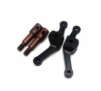 Aluminum Front Knuckle Arm Axle Carrier Black for Tamiya 1/14 Truck 1850L King Hauler Globe Liner 1838LS Ford AEROMAX Scania R620 E8 E9