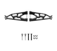 Aluminum Front Lower Suspension Arms For 1/10 for Desert TruckLOS234004 | Arms Set For Losi 1/10 for Baja Rey for Desert Truck Replace LOS234004(Schwarz)