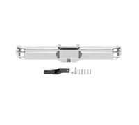 Aluminum Front Rear Bumper Compatible With 1 10 Scale FMS FCX10 K5 Upgrade Parts Chrome Version(Rear)