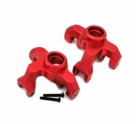 Aluminum Front Steering Block Knuckle Arm Red for Arrma 1/8 Mojave 4S 4X4 ARA330792