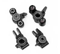 Aluminum Front Steering Blocks & Hub Rear Stub Axle Carriers for ARRMA 1/7 Mojave Infraction FIRETEAM Felony Limitless 1/8 Talion TYHPON Steering Knuckles Hop Ups, Upgrade Replaces AR330187 AR330193