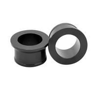 Aluminum Front Wheel Spacers Universal Fit Compatible With CR CRF 125R 250R 450R 250X 450X 250RX 450RX 450L 2002-2019 2020 Models(Black Rear)