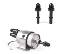 Aluminum Fuel Line Quick Disconnect Adapter 6AN Male to 3/8 inch 5/16 inch Push On Fitting for EFI Fuel Filters Transmission Cooler and Fuel Sensors (AN8-3/8)