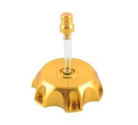 Aluminum Fuels Tanks Caps Cover with Breather Vent, Gold