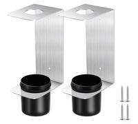 Aluminum Funnel Support Bracket with Wall Mount Capability and Detachable 300ml Plastic Cup for Oil Applications
