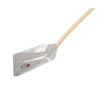 Aluminum Grain Shovel Favorite with Protective Edge without Handle, Size 7